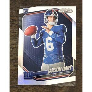 2025 Panini Prizm Jaxon Dart Silver Prizm Variation SP #430 Rookie Card